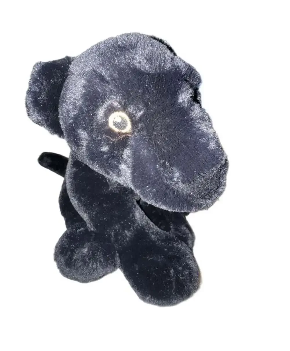 FAO Schwarz Black Panther Plush Stuffed Animal 9